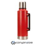 فلاسک 1.3 لیتری - Vacum Steel Flask قرمز