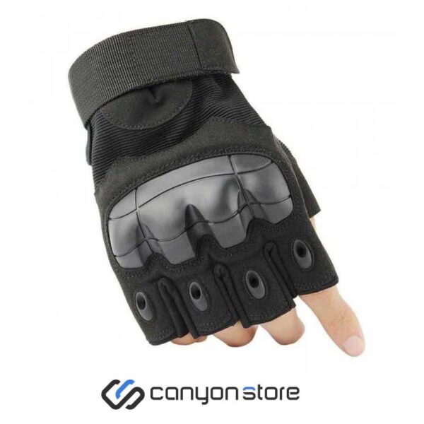 دستکش فنی نیم انگشت - Tactical Gloves -مشکی