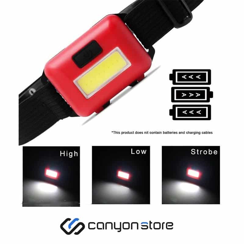 چراغ پیشانی 10W COB مدل HL-7952- کنیون استور