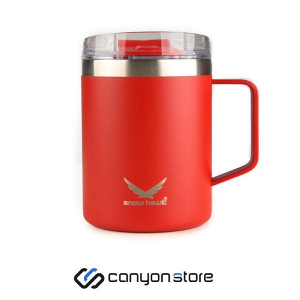 تراول ماگ دو جداره 480ML اسنوهاک مدل ANGEL SN-C6157-کنیون استور
